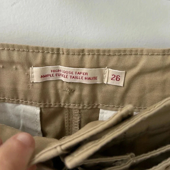 Levi's Tailor High  Loose Taper Pant Incense - Picture 8 of 14